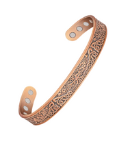 Tree of Life Copper Magnetic Bracelet – Celtic Copper Cuff