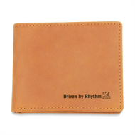 Driven by Rhythm Leather Wallet for Music Lover | Father's Day Gift for Musician | Birthday Present