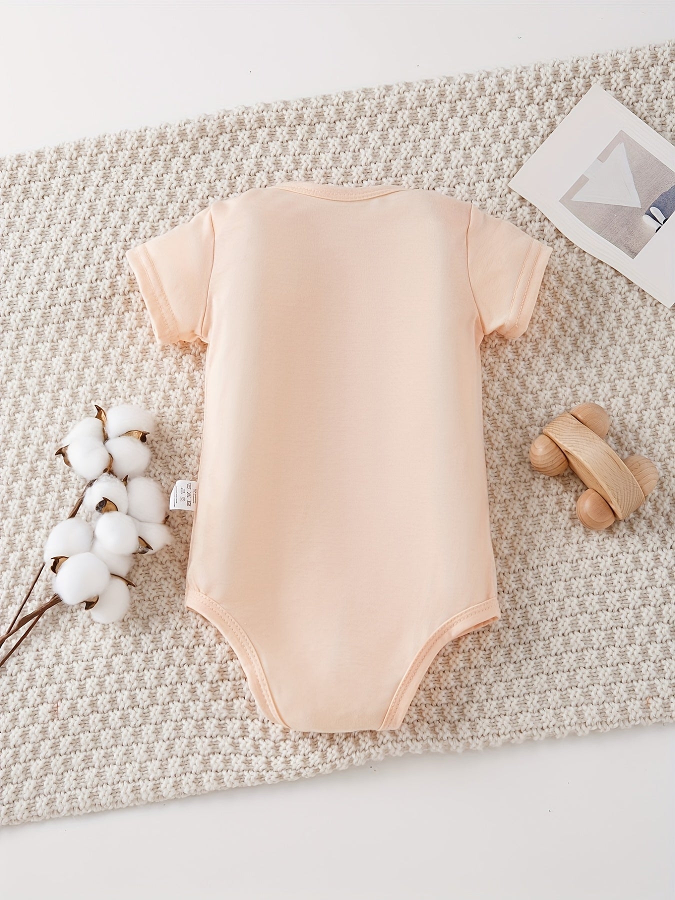 Personalized Baby’s First Mother’s Day Romper with Custom Name | 5 Colors | Sizes 3M-24M