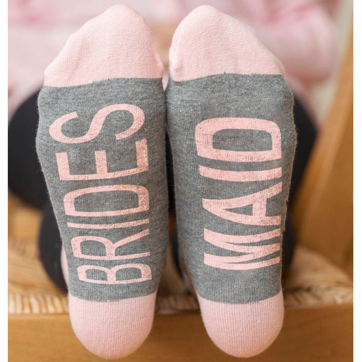 Wedding Party Socks - Bride, Maid of Honor, Bridesmaid