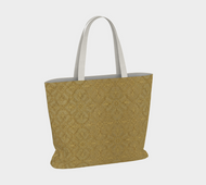 Gold Regency Large Tote Bag