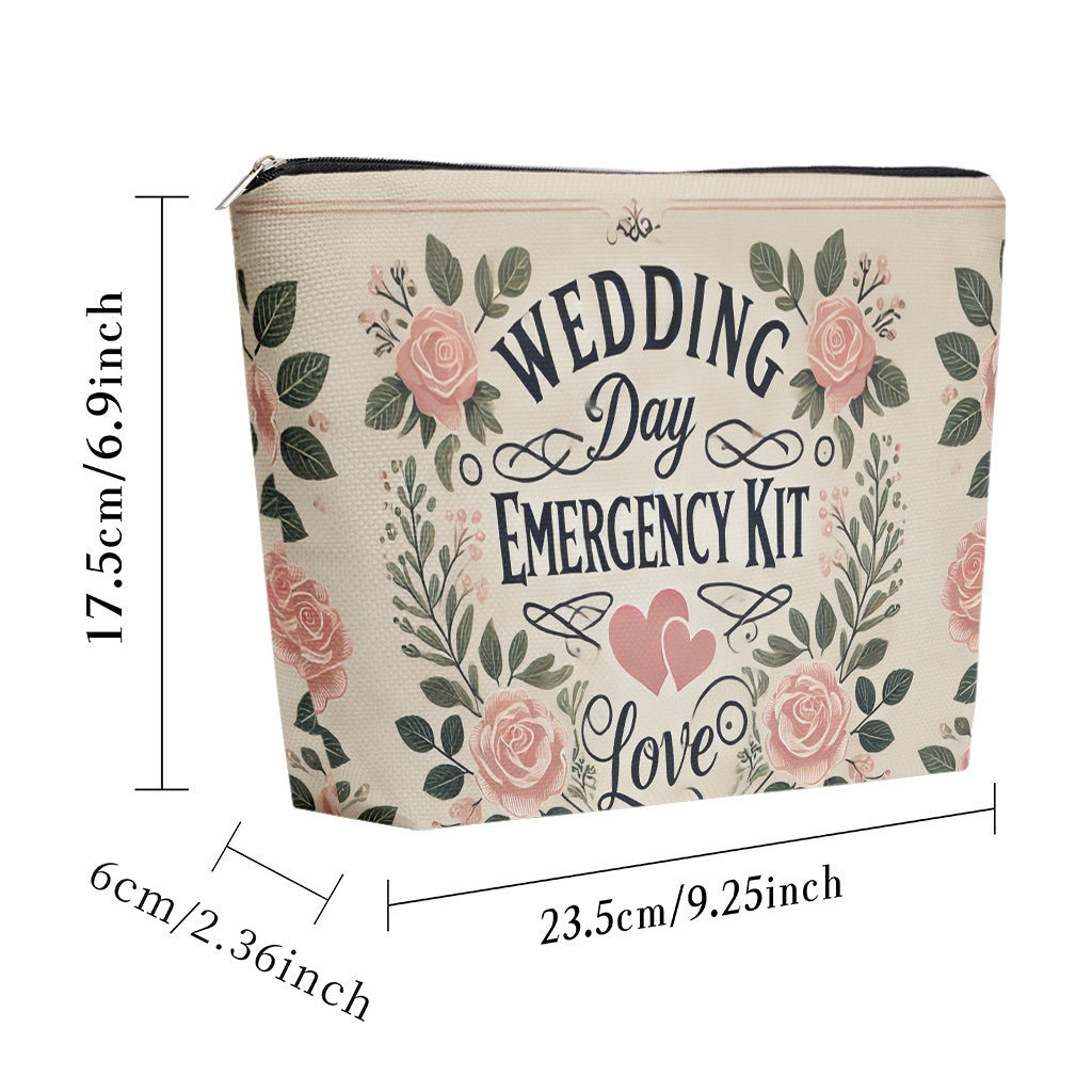 Wedding Day Emergency Kit Bag | Bridal Party Favor | Bride Gift | Makeup Bag