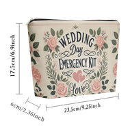 Wedding Day Emergency Kit Bag | Bridal Party Favor | Bride Gift | Makeup Bag