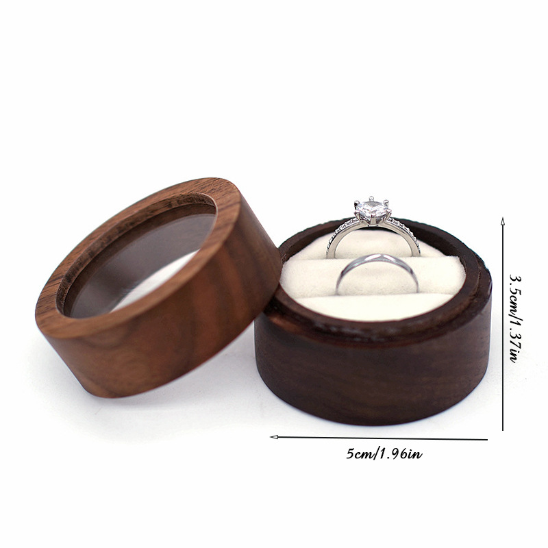 Personalied Wedding Season Ring Proposal Ceremony Box