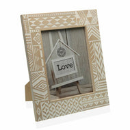 5"x7" Photo Frame | Boho Wood Picture Frame | Wedding Gift