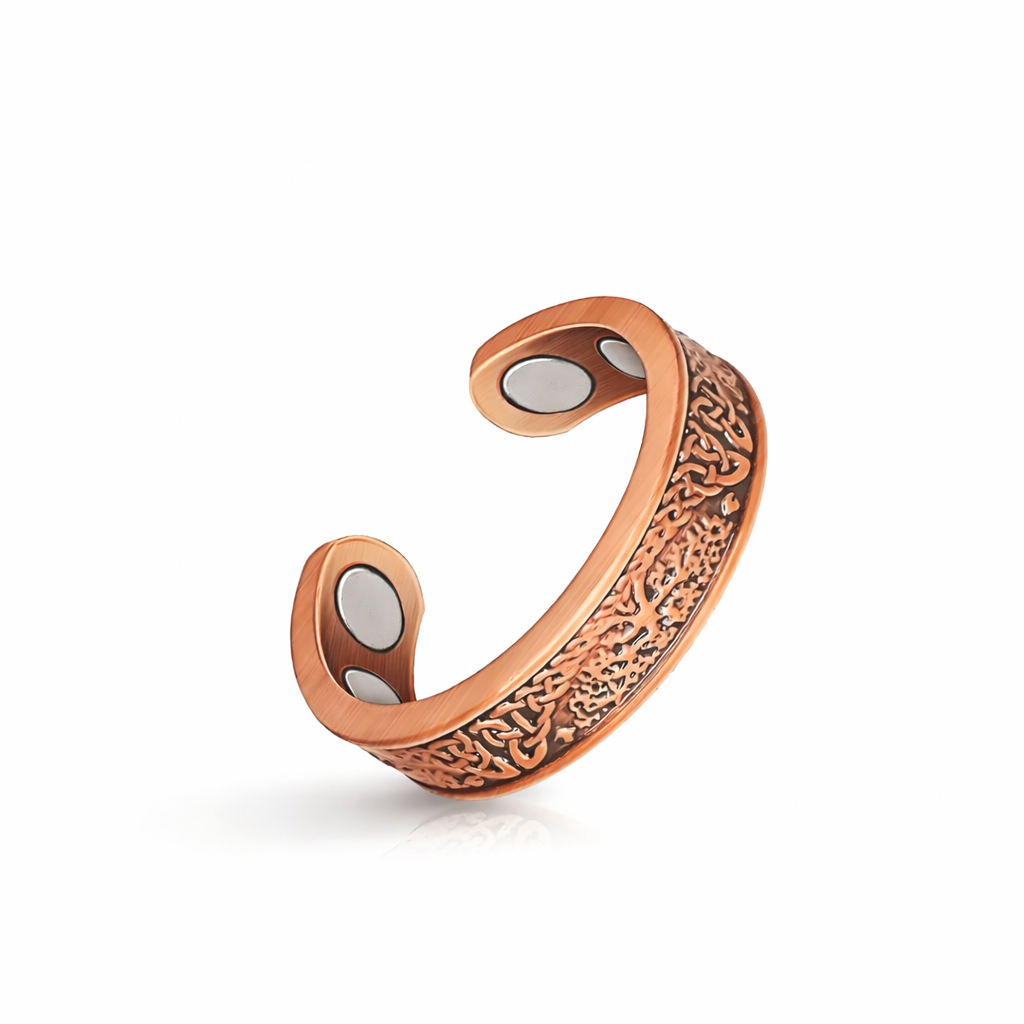 Tree of Life Copper Magnetic Bracelet – Celtic Copper Cuff