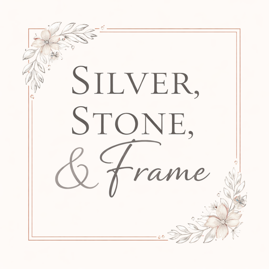 Silver Stone and Frame