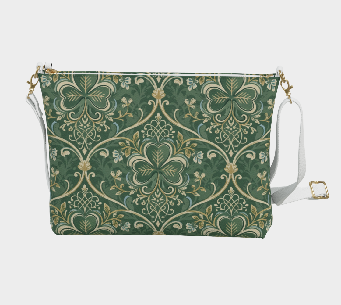 Regency Clover Crossbody Purse - St. Patrick's Day or Birthday Gift