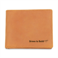 Driven to Build Leather Wallet for Engineer or Maker | Father's Day Gift | Birthday Present