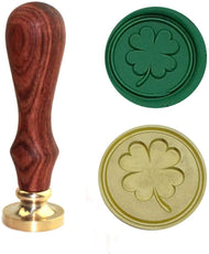 Four Leaf Clover Wax Seal Stamp – St. Patrick’s Day & Wedding