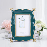Nordic Resin Photo Frame – Elegant Wedding & Home Décor Picture Frame (4x6 or 5x7)